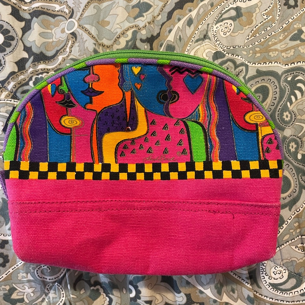 Laurel Burch Multicolor Cosmetic Bag